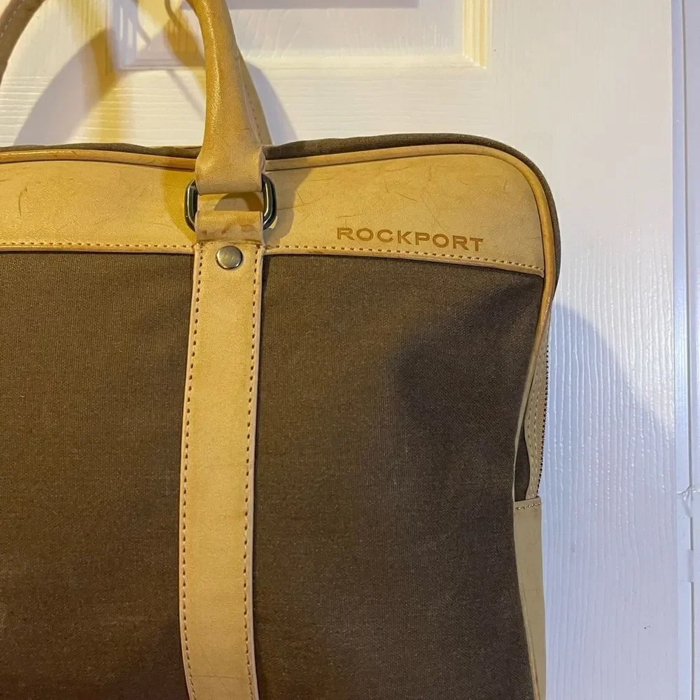 Rockport brown cotton